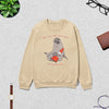 Neil The Seal Sweatshirt Neil Loves Chaos Way Shirt Neil The Seal Viral Animal Crewneck - Sand - WorldWideShirt