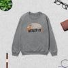 Neil The Seal Sweatshirt Neiled IT Shirt Neil The Seal Viral Animal Lover Crewneck - Sport Grey - WorldWideShirt
