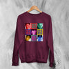 New Kids On The Block Sweatshirt Vintage NKOTB Boy Band Sweater Reunion Merch - WorldWideShirt