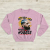 Nipsey Hussel Bootleg Sweatshirt Victory Lap Rap Shirt Born Life 1985-2019 - Light Pink - WorldWideShirt