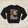 Nipsey Hussel Bootleg Sweatshirt Victory Lap Rap Shirt Born Life 1985-2019 - Black - WorldWideShirt