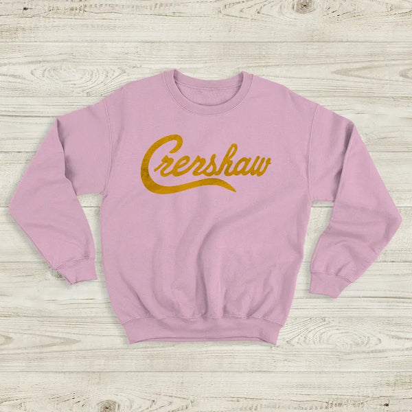 Nipsey Hussel Crenshaw Sweatshirt Rapper Album Shirt Nipsey Hussel Merch - Light Pink - WorldWideShirt