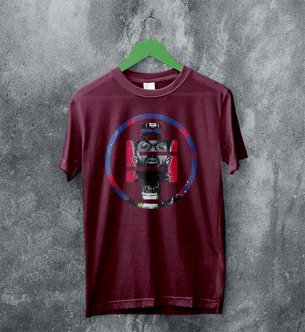 Nipsey Hussel Slauson Boy T-Shirt Hip Hop Album Art Nipsey Hussel Shirt - Red Maroon - WorldWideShirt
