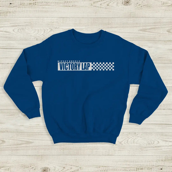 Nipsey Hussel Victory Lap Sweatshirt Album Hip Hop Merch Nipsey Hussel Shirt - Royal Blue - WorldWideShirt