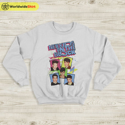 NKOTB Aesthetic Sweatshirt New Kids On The Block Shirt NKOTB Shirt - WorldWideShirt