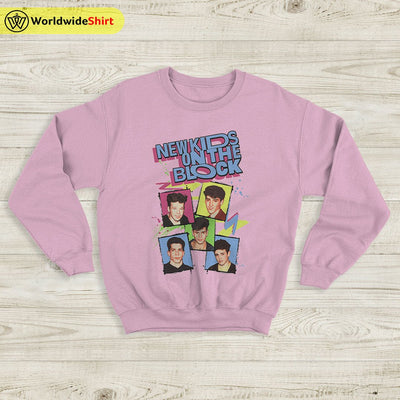 NKOTB Aesthetic Sweatshirt New Kids On The Block Shirt NKOTB Shirt - WorldWideShirt