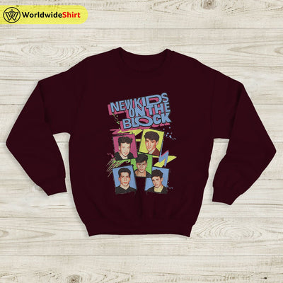 NKOTB Aesthetic Sweatshirt New Kids On The Block Shirt NKOTB Shirt - WorldWideShirt