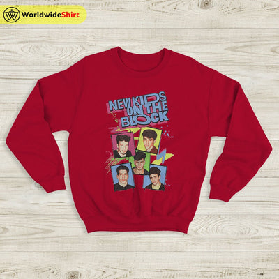 NKOTB Aesthetic Sweatshirt New Kids On The Block Shirt NKOTB Shirt - WorldWideShirt