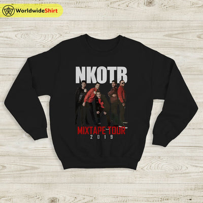 NKOTB Mixtape Tour 19 Sweatshirt New Kids On The Block Shirt NKOTB - WorldWideShirt