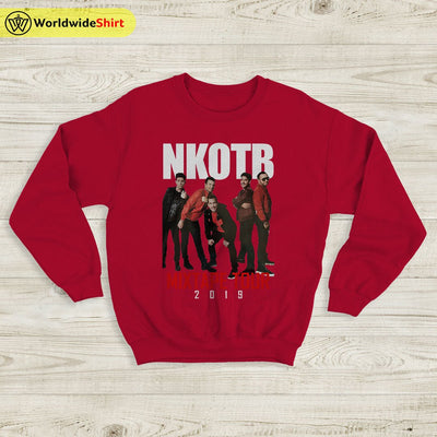 NKOTB Mixtape Tour 19 Sweatshirt New Kids On The Block Shirt NKOTB - WorldWideShirt