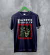 Nosferatu The Majestic T-Shirt Majestic Nightmare Shirt Horror Movie Tee - Navy Blue - WorldWideShirt