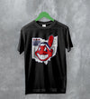 Old Cleveland Guardians Logo T-Shirt Cleveland Indians Map Shirt Believe Land Baseball Merch - WorldWideShirt