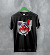 Old Cleveland Guardians Logo T-Shirt Cleveland Indians Map Shirt Believe Land Baseball Merch - WorldWideShirt