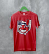 Old Cleveland Guardians Logo T-Shirt Cleveland Indians Map Shirt Believe Land Baseball Merch - WorldWideShirt