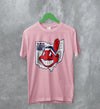 Old Cleveland Guardians Logo T-Shirt Cleveland Indians Map Shirt Believe Land Baseball Merch - WorldWideShirt