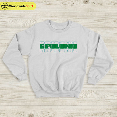 Omar Apollo Apolonio Logo Sweatshirt Omar Apollo Shirt Music Shirt - WorldWideShirt