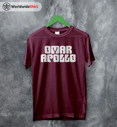 Omar Apollo Logo T Shirt Omar Apollo Shirt Music Shirt - WorldWideShirt