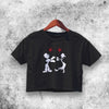 Popeye Heart Crop Top Friends Shirt Aesthetic Y2K Shirt - WorldWideShirt