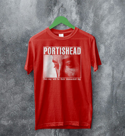 Portishead Shirt Portishead Retro 1997 Tour T Shirt Portishead Merch - WorldWideShirt
