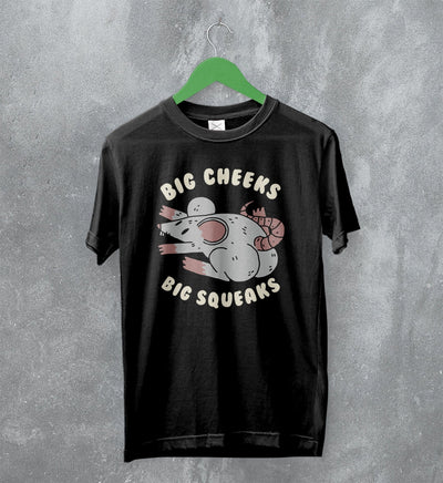 Possum T-Shirt Big Cheeks Big Squeaks Shirt Rat Animal Gift - WorldWideShirt