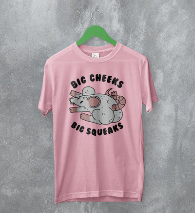 Possum T-Shirt Big Cheeks Big Squeaks Shirt Rat Animal Gift - WorldWideShirt