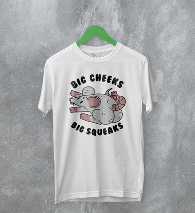 Possum T-Shirt Big Cheeks Big Squeaks Shirt Rat Animal Gift - WorldWideShirt