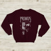 Primus Band Monkey Graphic Sweatshirt Primus Shirt Music Shirt - WorldWideShirt