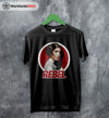 Princess Leia Rebel Vintage 90's T Shirt David Bowie Shirt Music Shirt - WorldWideShirt