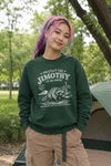 Protect The Jimothy Sweatshirt Seattle Raccoon Lover Shirt Jimothy At All Costs Crewneck - Forest Green - WorldWideShirt