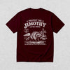 Protect The Jimothy T-Shirt Seattle Raccoon Lover Shirt Jimothy At All Costs Tee - Red Maroon - WorldWideShirt
