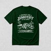 Protect The Jimothy T-Shirt Seattle Raccoon Lover Shirt Jimothy At All Costs Tee - Forest Green - WorldWideShirt
