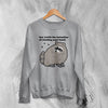 Raccoon Sweatshirt Hey Stealing Your Food Sweater Funny Joke Shirt - WorldWideShirt