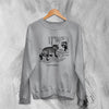 Raccoon Sweatshirt I am Beautiful Sweater Funny Girly Animal Lover Gift - WorldWideShirt