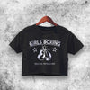 Rachel Green Girls Boxing Crop Top Friends Shirt Aesthetic Y2K Shirt - WorldWideShirt