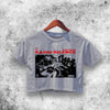 Radio Silence Crop Top Radio Silence Shirt Aesthetic Y2K Shirt - WorldWideShirt