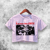 Radio Silence Crop Top Radio Silence Shirt Aesthetic Y2K Shirt - WorldWideShirt