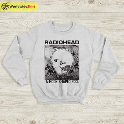 Radiohead Sweatshirt Radiohead A Moon Shaped Pool Sweater Radiohead Shirt - WorldWideShirt