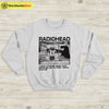 Radiohead Sweatshirt Radiohead Ice Caps Melting Sweater Radiohead Shirt - WorldWideShirt