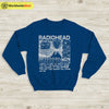 Radiohead Sweatshirt Radiohead Volcano Erupts Sweater Radiohead Shirt - WorldWideShirt