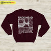 Radiohead Sweatshirt Radiohead Volcano Erupts Sweater Radiohead Shirt - WorldWideShirt