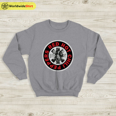 Red Hot Chili Pepper Sweatshirt Member Logo Sweatshirt Red Hot Chili Peppers Shirt - WorldWideShirt