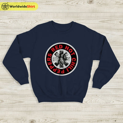 Red Hot Chili Pepper Sweatshirt Member Logo Sweatshirt Red Hot Chili Peppers Shirt - WorldWideShirt