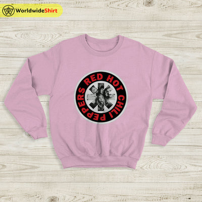 Red Hot Chili Pepper Sweatshirt Member Logo Sweatshirt Red Hot Chili Peppers Shirt - WorldWideShirt