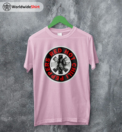 Red Hot Chili Peppers Shirt Member Logo Merch Red Hot Chili Peppers T Shirt - WorldWideShirt