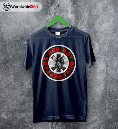 Red Hot Chili Peppers Shirt Member Logo Merch Red Hot Chili Peppers T Shirt - WorldWideShirt