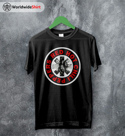 Red Hot Chili Peppers Shirt Member Logo Merch Red Hot Chili Peppers T Shirt - WorldWideShirt