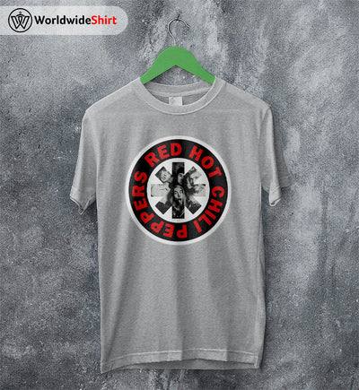 Red Hot Chili Peppers Shirt Member Logo Merch Red Hot Chili Peppers T Shirt - WorldWideShirt