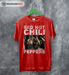 Red Hot Chili Peppers Shirt Vintage Tour Merch Red Hot Chili Peppers T Shirt - WorldWideShirt