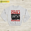 Red Hot Chili Peppers Sweatshirt Vintage Tour RHCP Sweatshirt - WorldWideShirt
