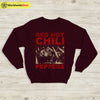 Red Hot Chili Peppers Sweatshirt Vintage Tour RHCP Sweatshirt - WorldWideShirt